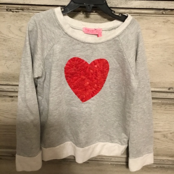 Haven Girl Size 7 Sweatshirt - Picture 1 of 4
